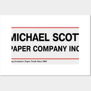 Michael Scott Paper Company Posters and Art